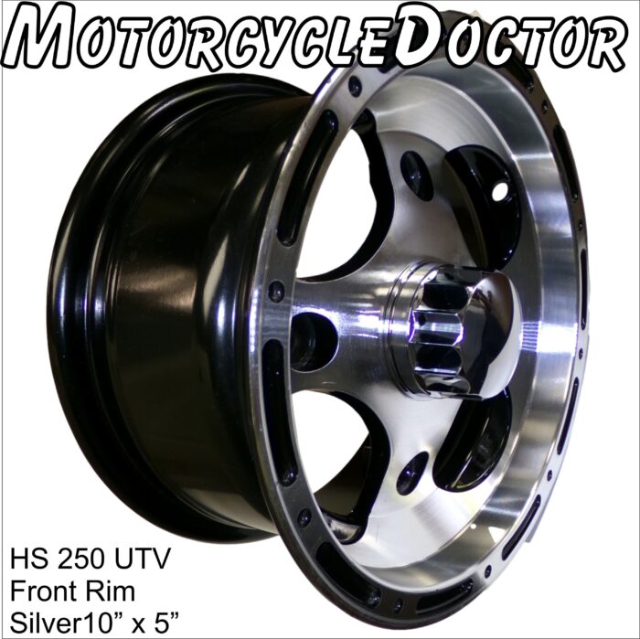 Rim Front Wheel HiSun 250 Silver 10" Aluminum