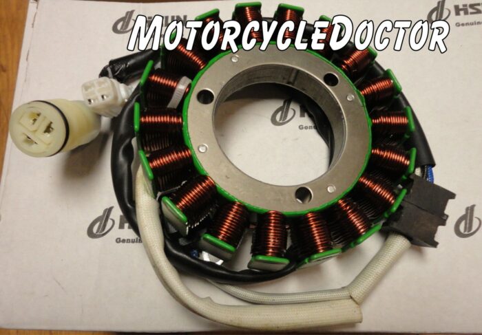 STATOR 4.5'' ROUND and WHITE PLUG