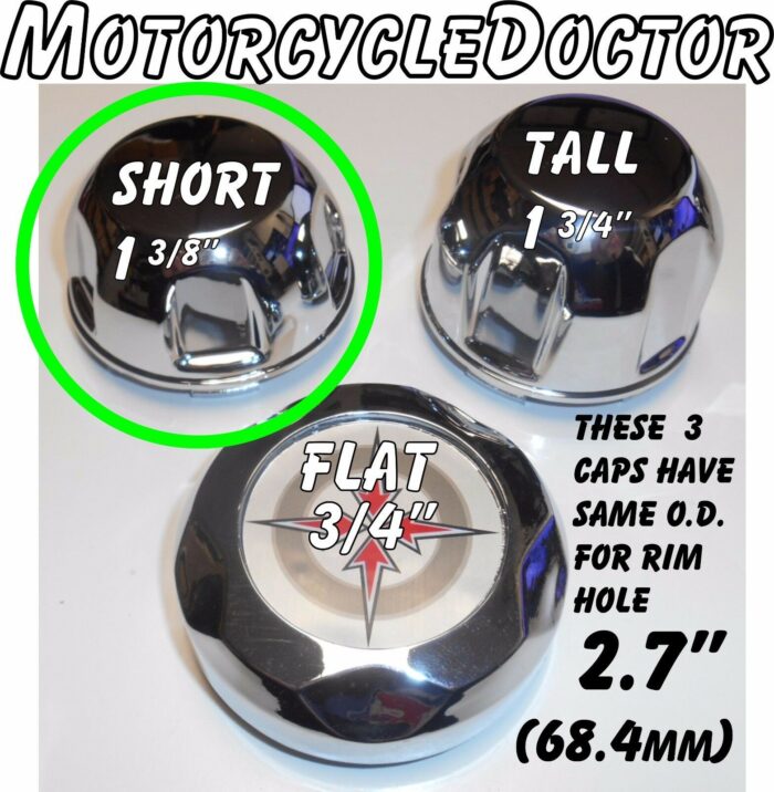 HUB CAP COVER SHORT