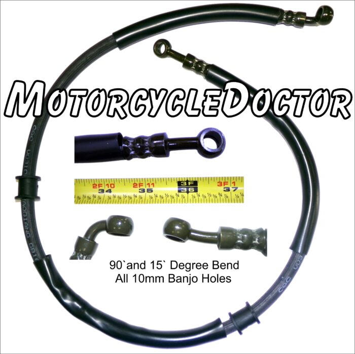 REAR LEFT BRAKE LINE 37"