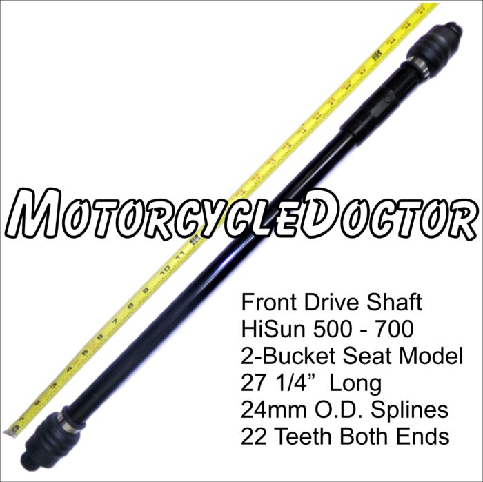 Front Drive Shaft 500 700 Bucket Seat Model