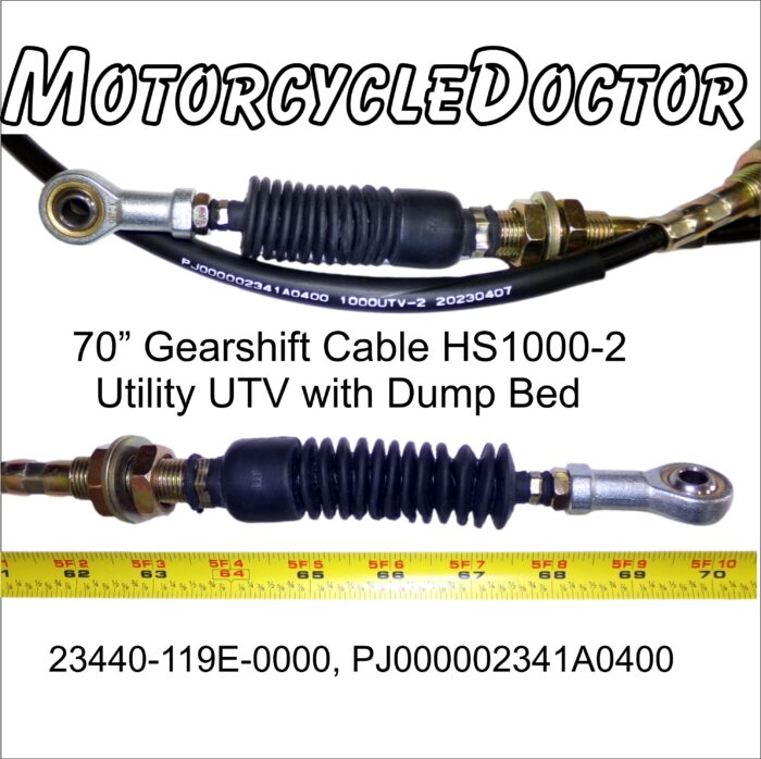 GEAR SHIFT CABLE 70'' 1000-2