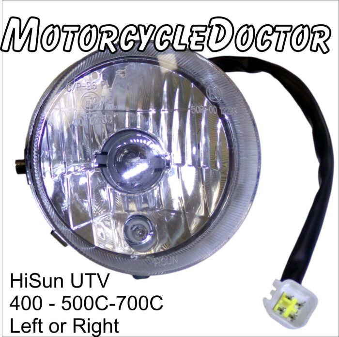 HEADLIGHT Round Left or Right Head Light 400