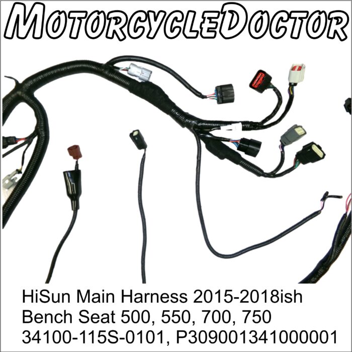 MAIN WIRE HARNESS 500, 550, 700, 750 BENCH SEAT MODELS - Image 6