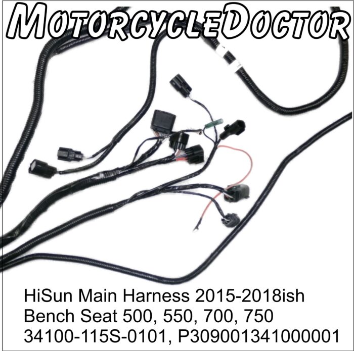 MAIN WIRE HARNESS 500, 550, 700, 750 BENCH SEAT MODELS - Image 5