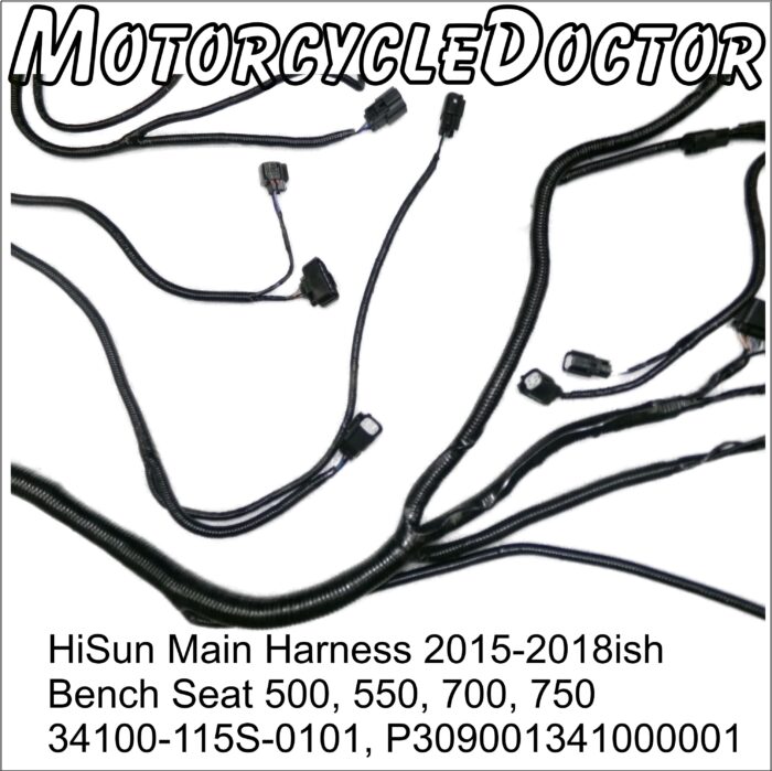 MAIN WIRE HARNESS 500, 550, 700, 750 BENCH SEAT MODELS - Image 4