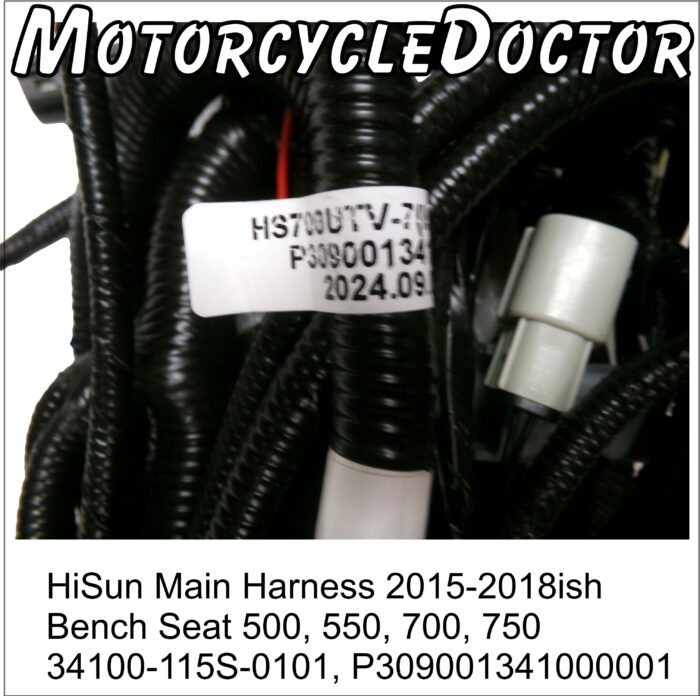 MAIN WIRE HARNESS 500, 550, 700, 750 BENCH SEAT MODELS - Image 3