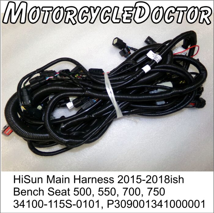 MAIN WIRE HARNESS 500, 550, 700, 750 BENCH SEAT MODELS - Image 2