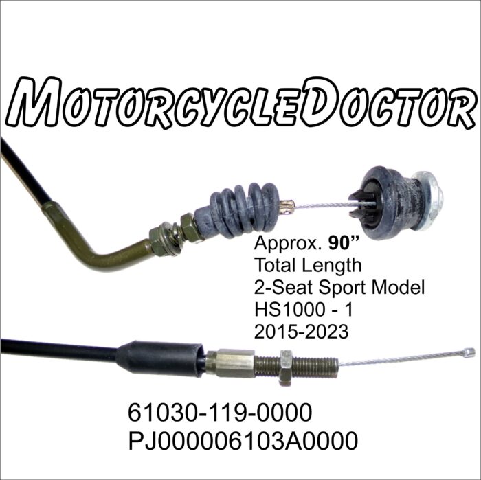 THROTTLE CABLE 1000 SPORT 90"