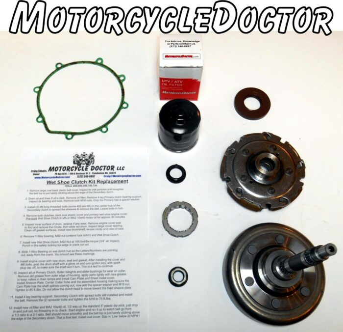 WET SHOE CLUTCH KIT 400 - Image 4