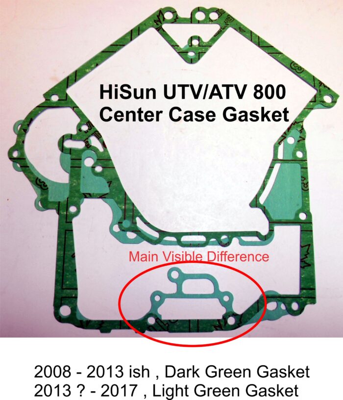 GASKET CRANKCASE 2008 - 2013ish HS 800