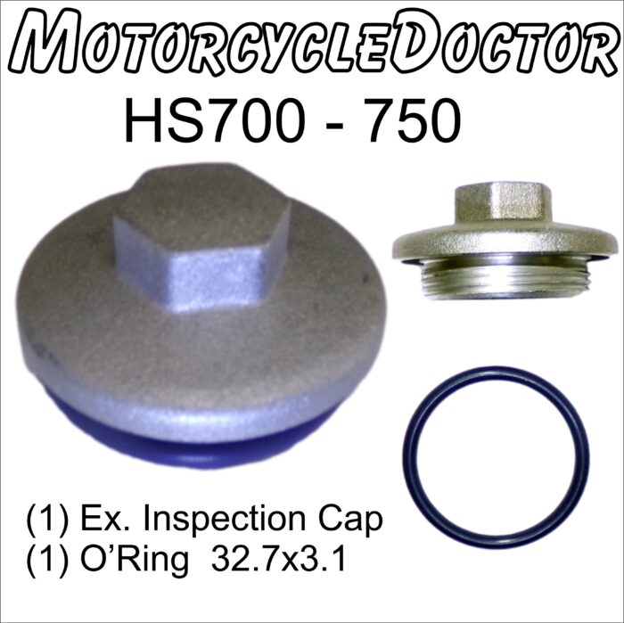 Exhaust Valve Inspection Cap Cover 700 750 and O-Ring