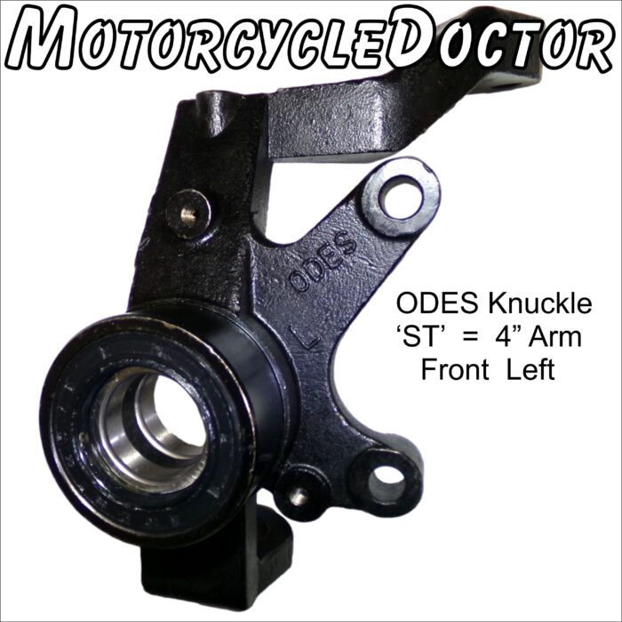 ODES 800 UTV Front Left Steering Knuckle 4" Arm Short Travel