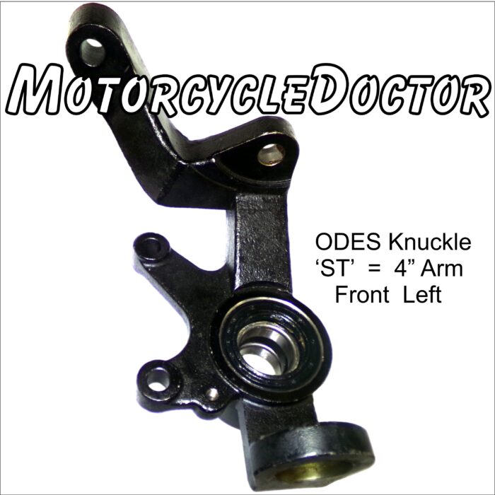 ODES 800 UTV Front Left Steering Knuckle 4" Arm Short Travel - Image 4