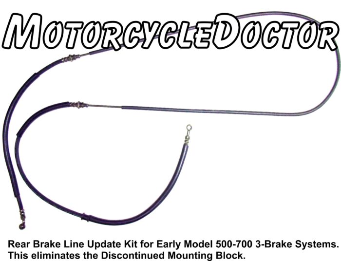 Rear Brake Line Complete for 3-Brake Models