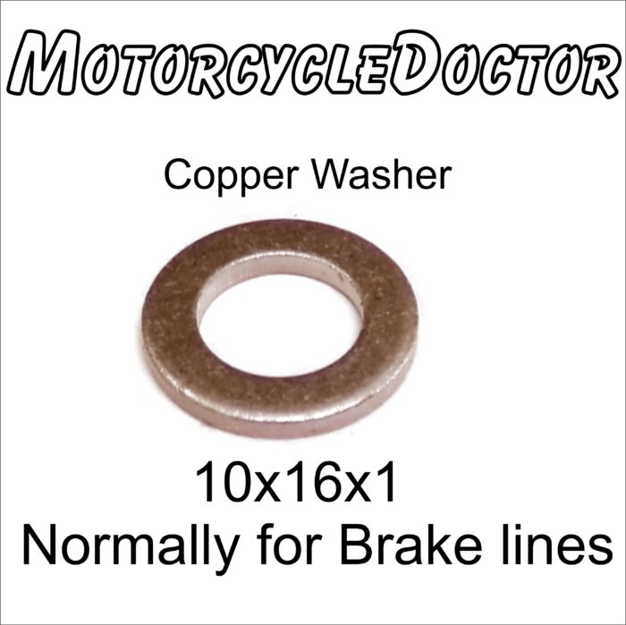 Copper Washer 10x16x1.4