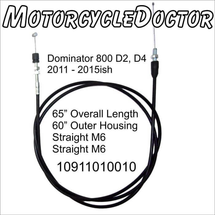 Odes Throttle Cable Dominator 65"