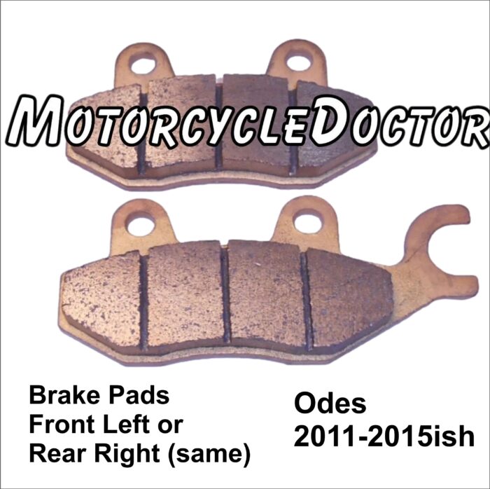 Odes Brake Pads Front Left or Rear Right