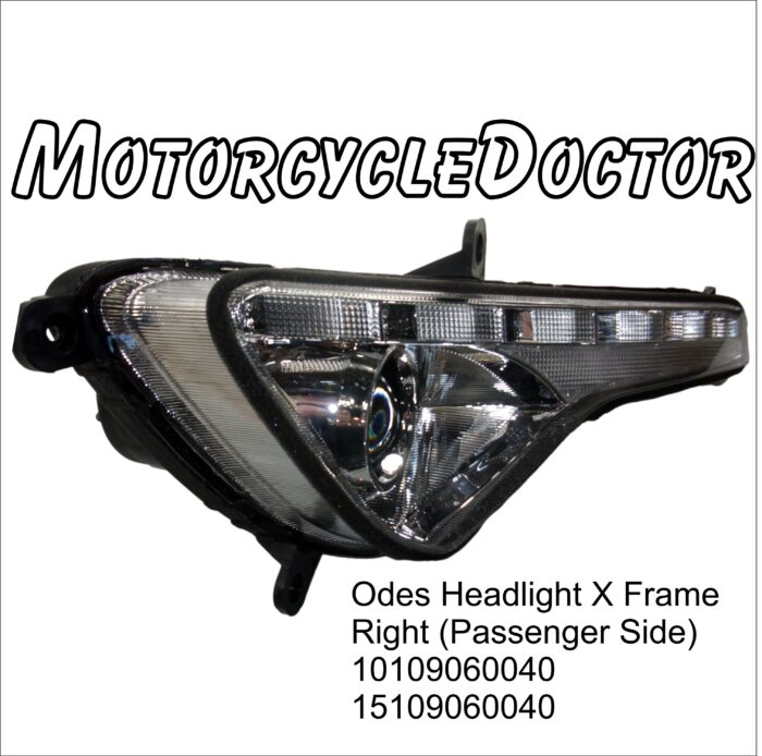 Odes Headlight Right X Frame 10109060040