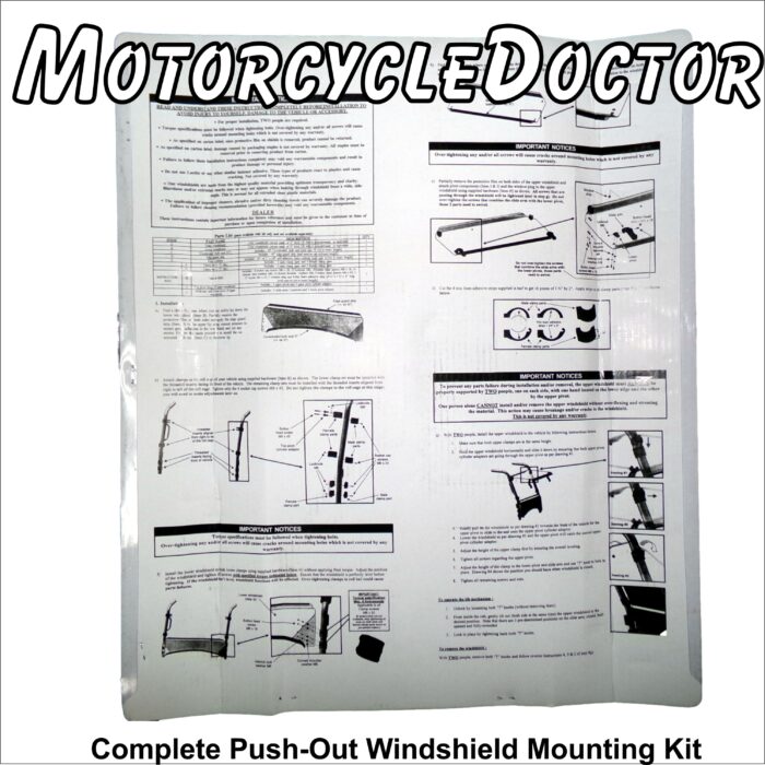 Windshield Push-Out Mounting Kit - Image 3