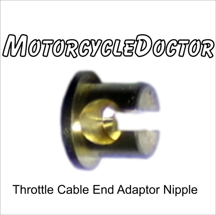 Throttle Nipple Cable End Adaptor Brass Barrel