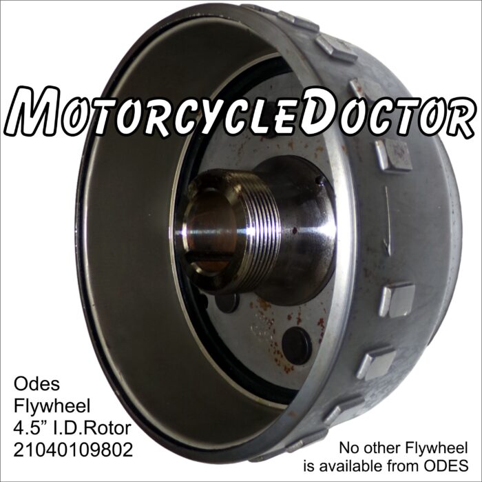 Odes Flywheel Rotor 4.5" Grey