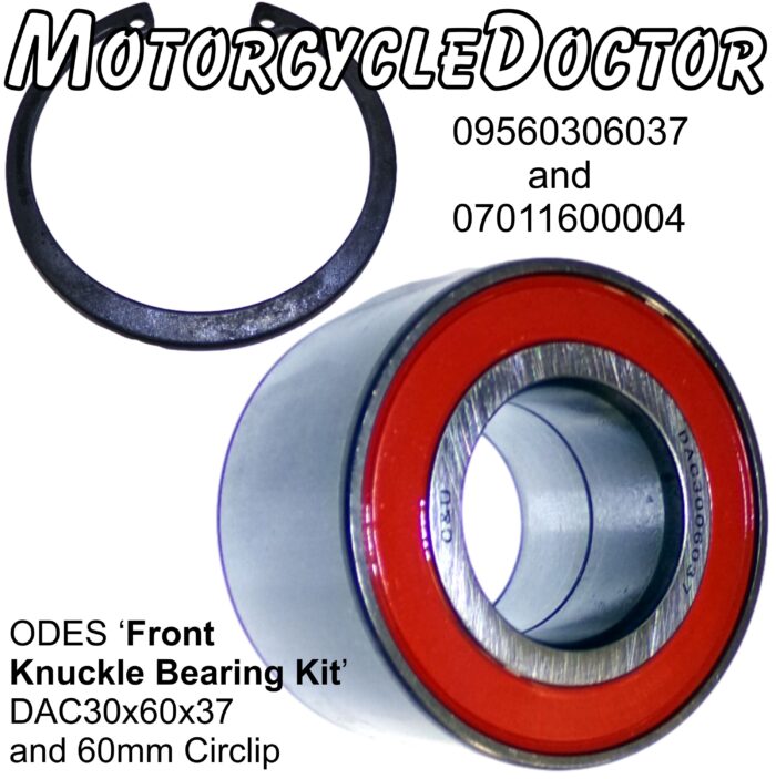 ODES Front DAC Bearing Kit 30x60x37 and Circlip