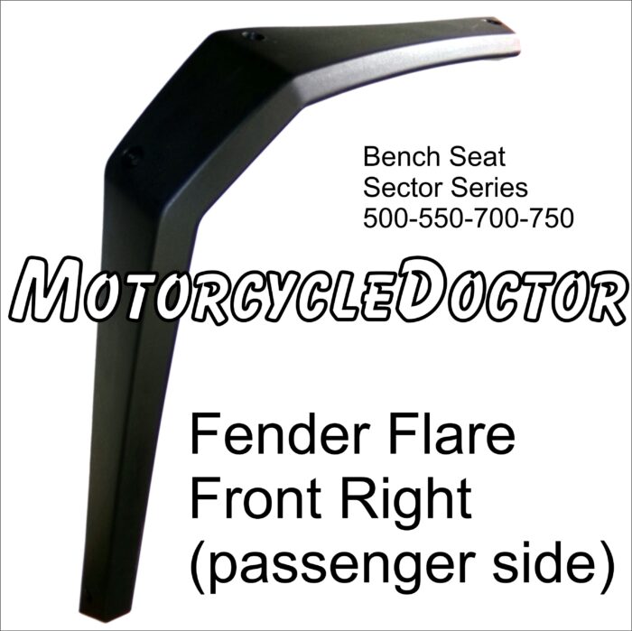 Fender Flare Front Right Bench Seat Models