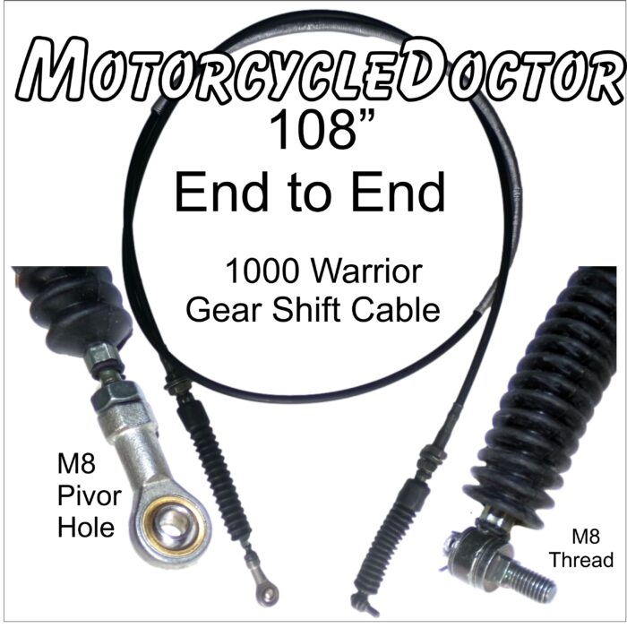 Odes Gearshift Cable 108" Warrior