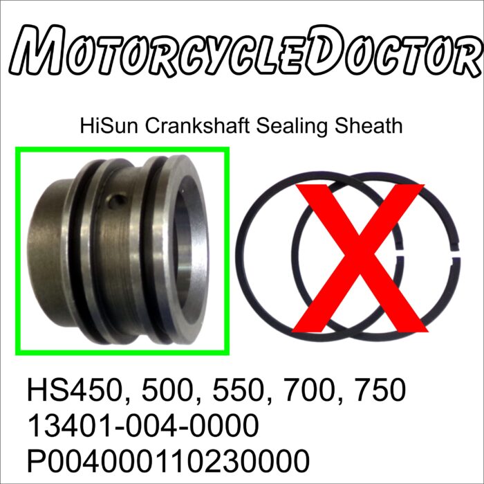 Bushing Crank Seal Sheath Ring Mount