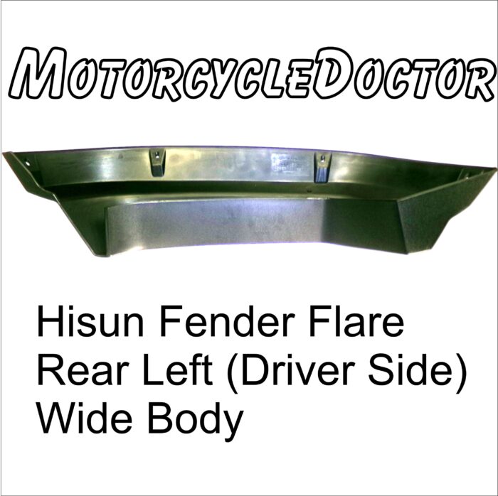 Fender Flare Rear Left HiSun Wide Bucket Seat Model - Image 2