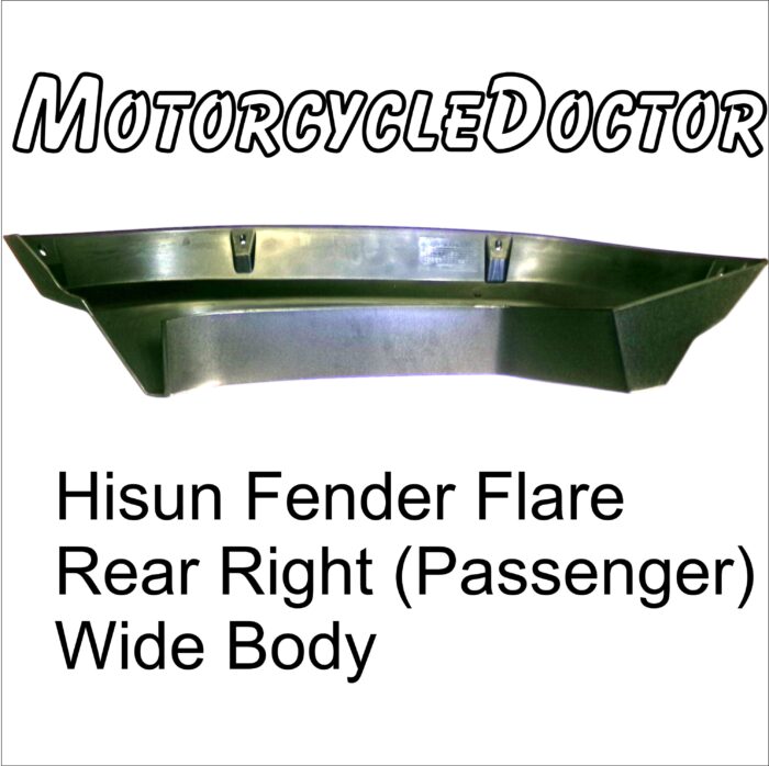 Fender Flare Rear Right HiSun Wide Bucket Seat Model - Image 2