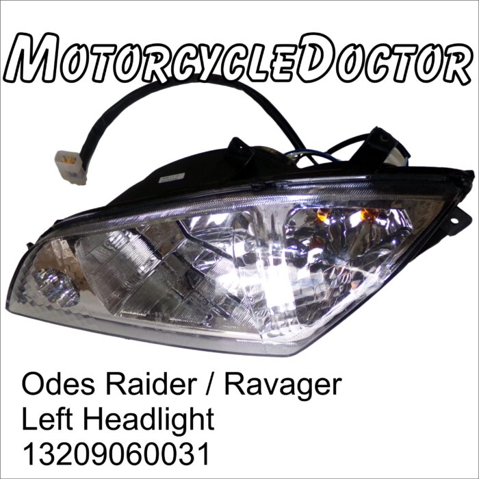 Odes Headlight Head Light Left Raider Ravager 13209060031