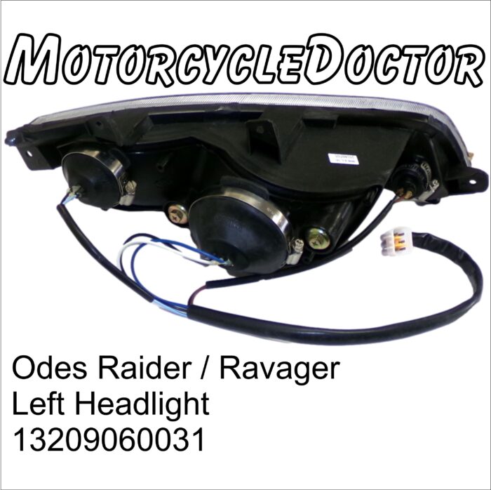 Odes Headlight Head Light Left Raider Ravager 13209060031 - Image 3