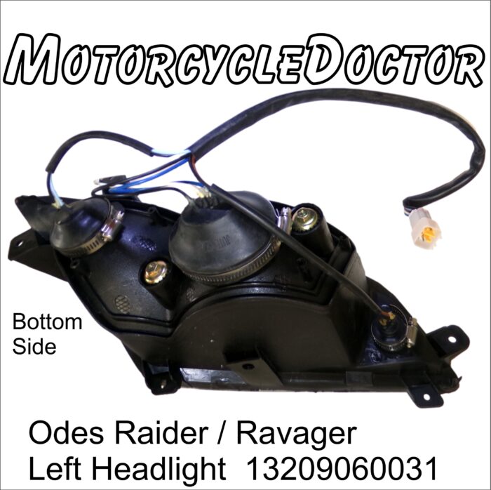 Odes Headlight Head Light Left Raider Ravager 13209060031 - Image 2