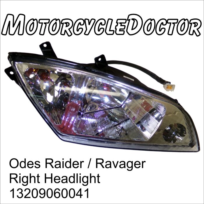 Odes Headlight Head Light Right Raider Ravager 13209060041