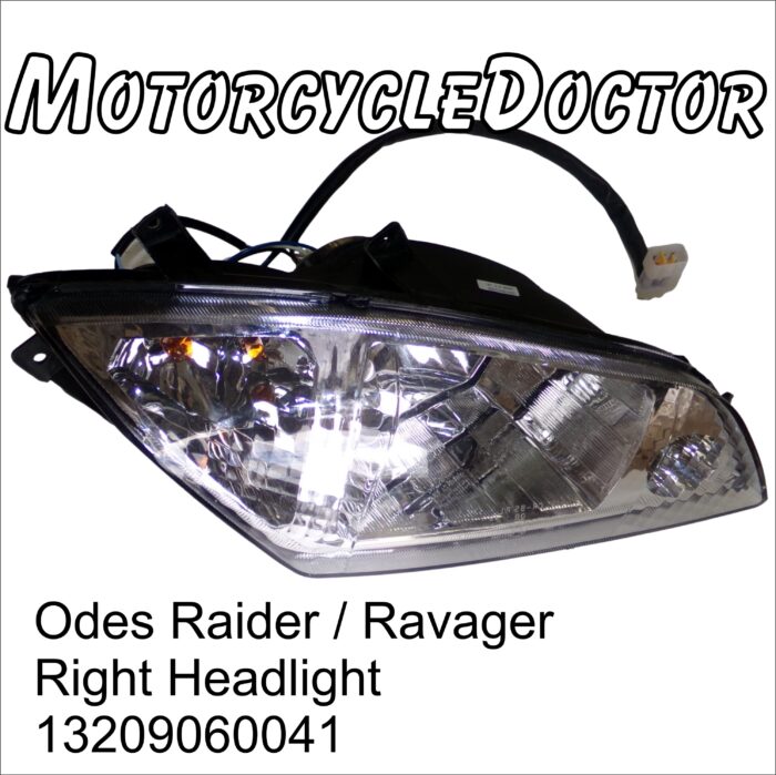 Odes Headlight Head Light Right Raider Ravager 13209060041 - Image 3