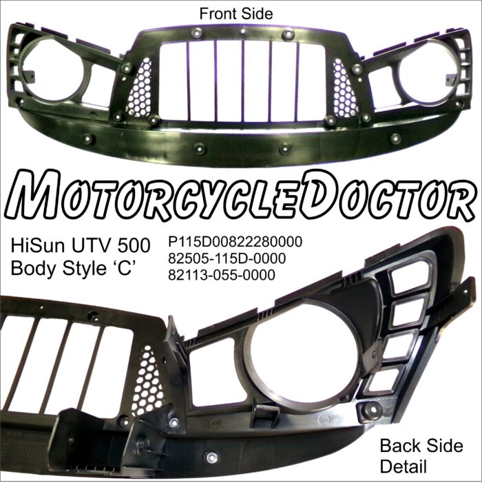 Headlight Grill Mounting Plate Body Style 'C'