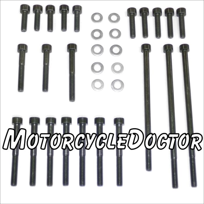 Bolt Kit Cylinder Head 700 750 M6 23 Allen Socket Bolts 10 Washers