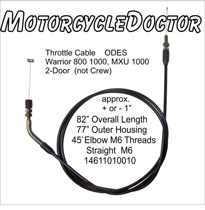 Throttle Cable Odes Warrior 800 1000 MXU